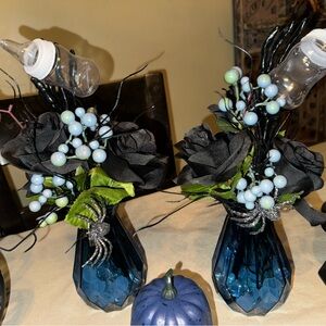 Halloween baby shower centerpiece